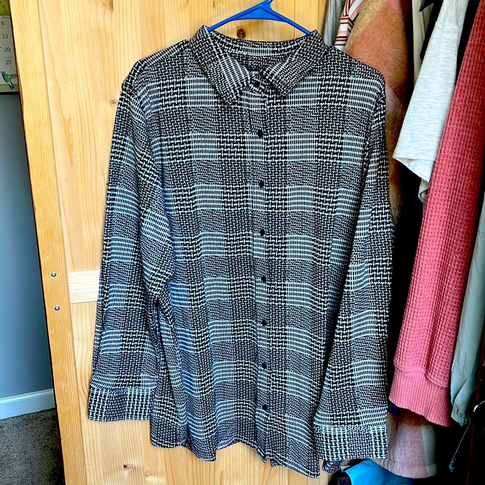Lands End 2X blouse
